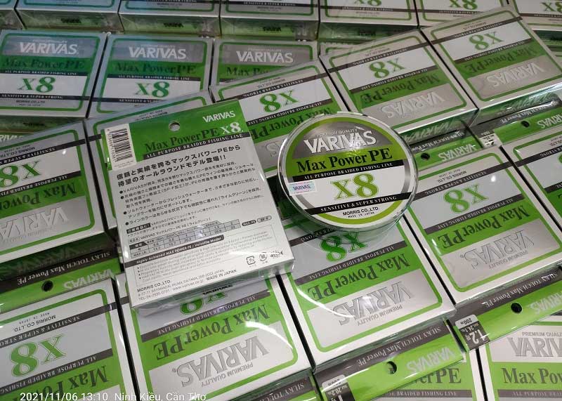 Varivas Max Power PE X8 [Lime Green] - 200M